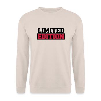 Limited Edition - Unisex Sweatshirt - sand - Front - Alina (178cm) & Michal (187cm)