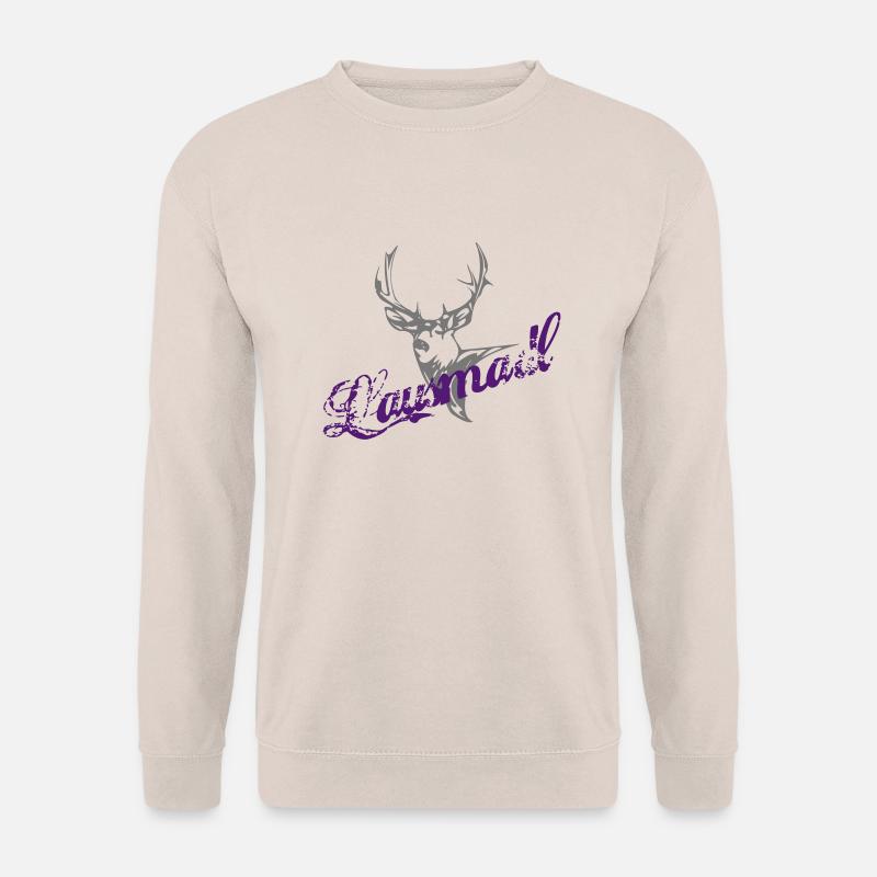 Lausmadl Trachten Shirt - Unisex Pullover - Sand
