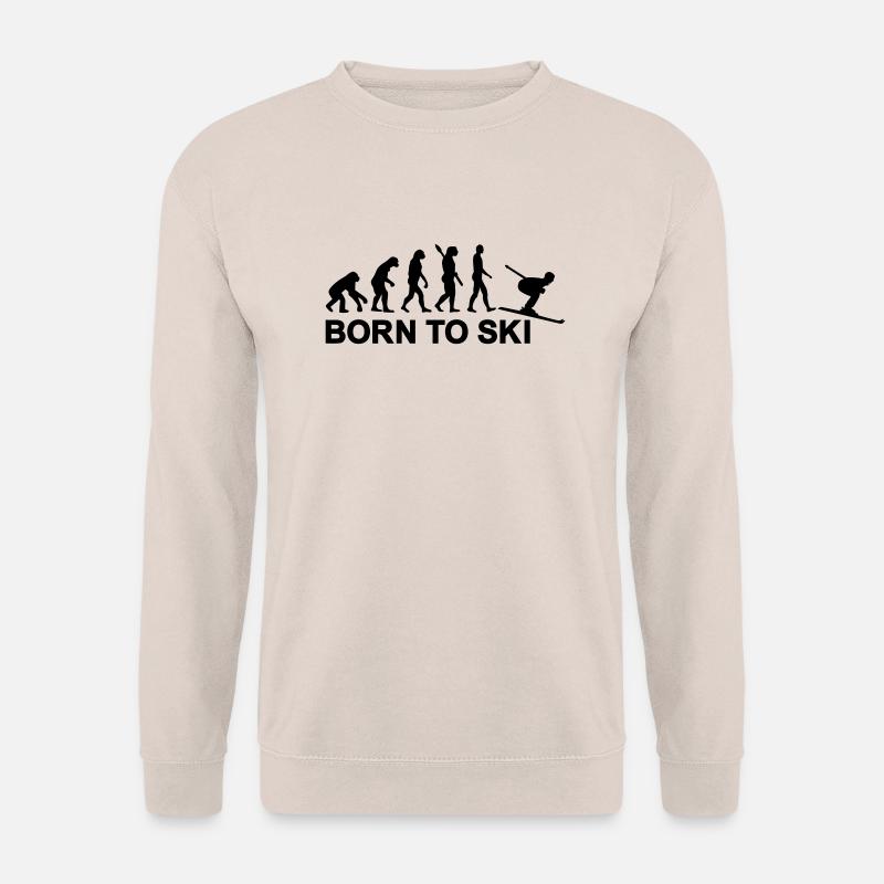 Evolution Ski - Unisex Sweatshirt - sand