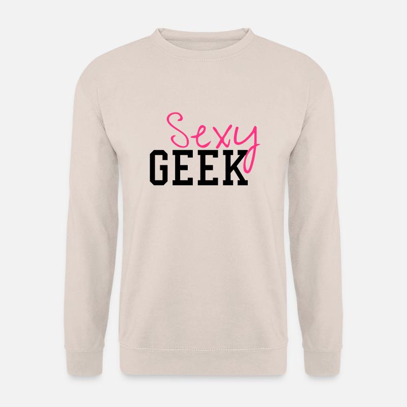 Sexy Geek - Unisex Pullover - Sand