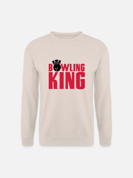 Bowling King - Unisex Pullover - Sand