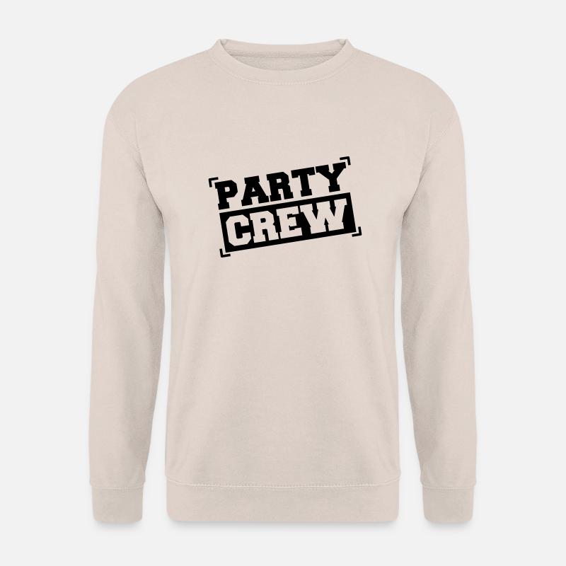 party_crew01 - Unisex Sweatshirt - sand