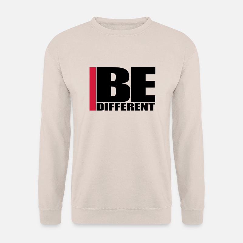 Cool Be Different Logo - Sweat-shirt Unisexe - sable