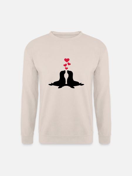 Pinnipèdes - Sweat-shirt Unisexe - sable