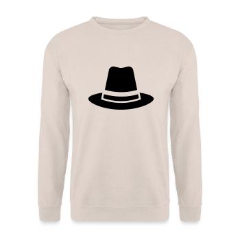 Chapeau - Sweat-shirt Unisexe - sable - Devant - Alina (178cm) & Michal (187cm)