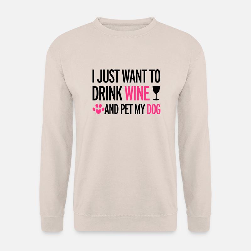 Wine - Sweat-shirt Unisexe - sable