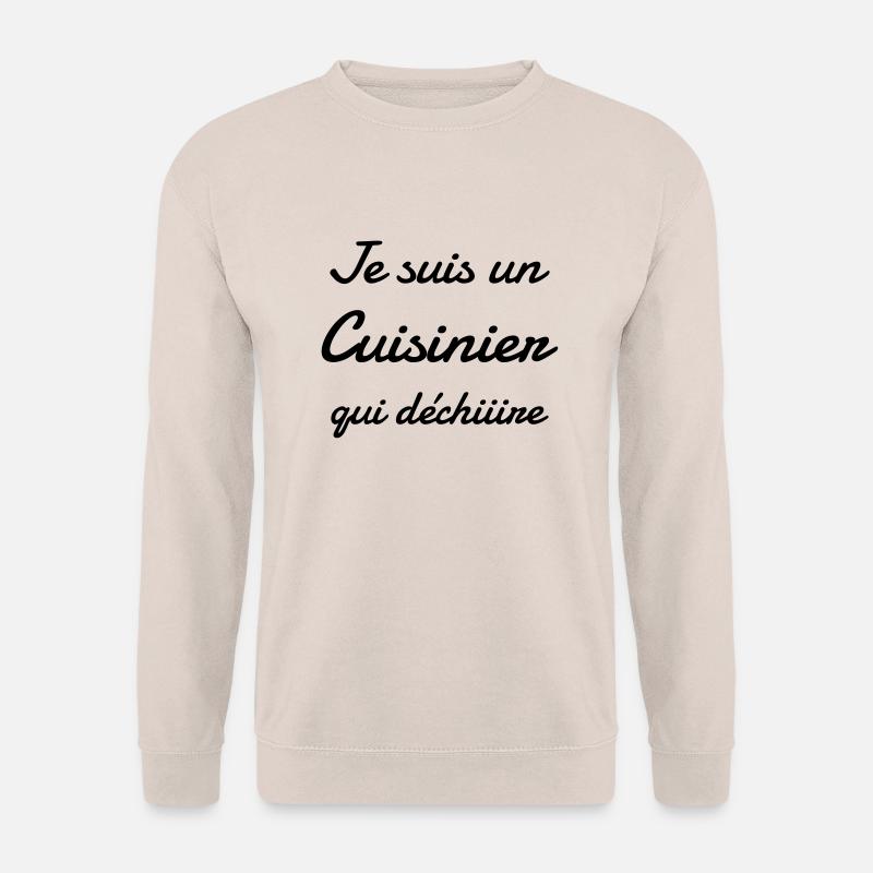 Koch / Kochen / Cooking / Chef - Unisex Pullover - Sand