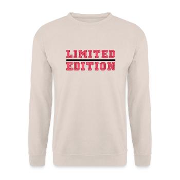 limited_edition_2 - Unisex Pullover - Sand - Vorne - Alina (178cm) & Michal (187cm)