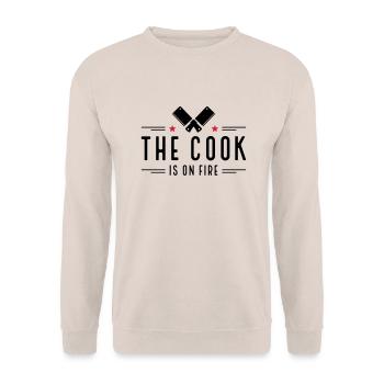 Cuire - Sweat-shirt Unisexe - sable - Devant - Alina (178cm) & Michal (187cm)