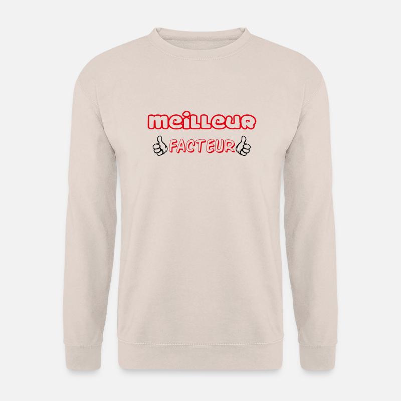 BEST FACTOR - Unisex Sweatshirt - sand