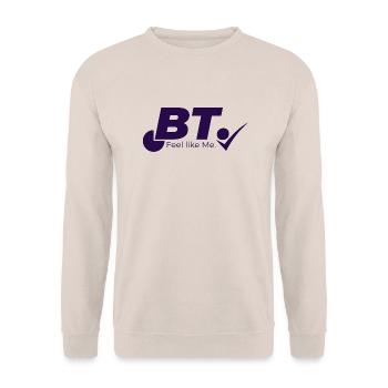 BT. - Feel like me - Unisex Pullover - Sand - Vorne - Alina (178cm) & Michal (187cm)