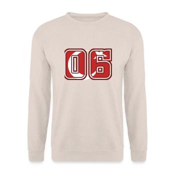 Ankara - Unisex Sweatshirt - sand - Front - Alina (178cm) & Michal (187cm)