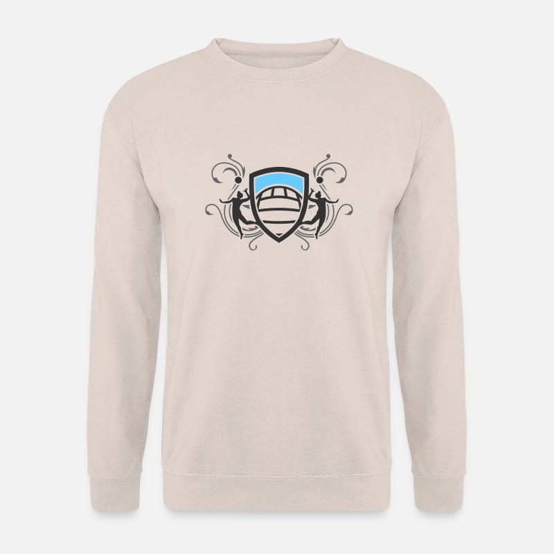 volleyball_wappen_v3_3c - Unisex Pullover - Sand