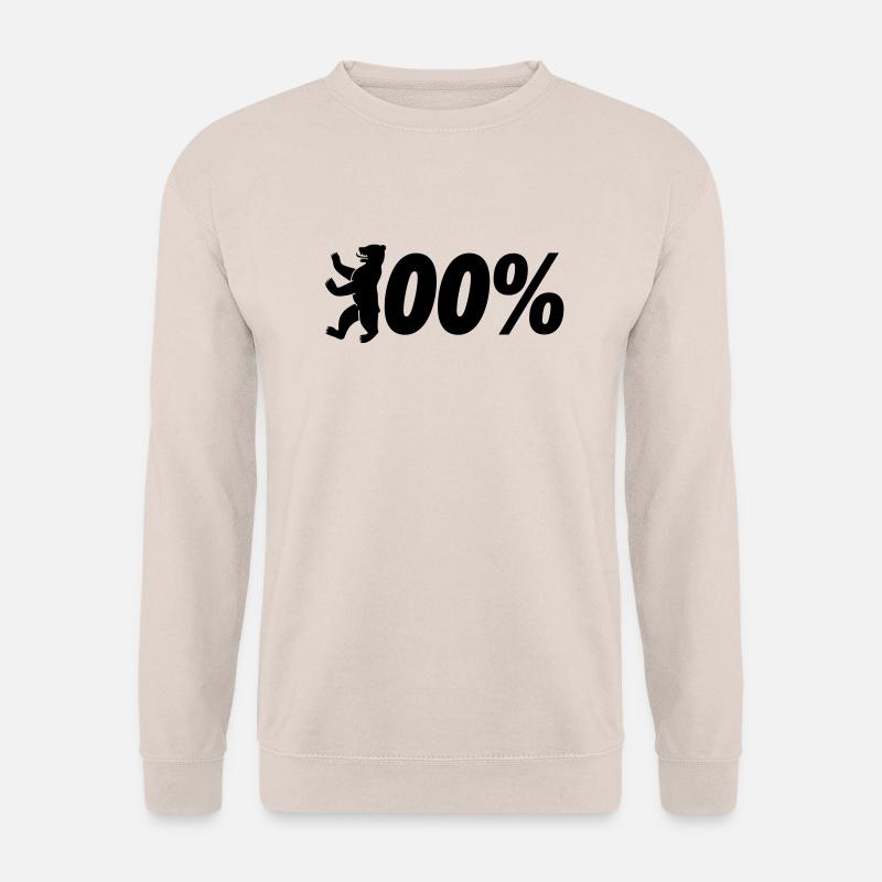 100% Berlin - Unisex Pullover - Sand