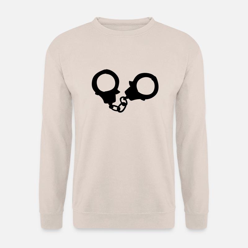 handcuffs1 - Unisex Sweatshirt - sand