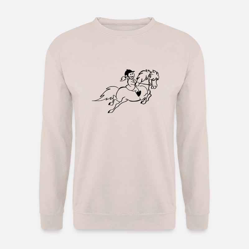 Pony Reiter - Unisex Pullover - Sand