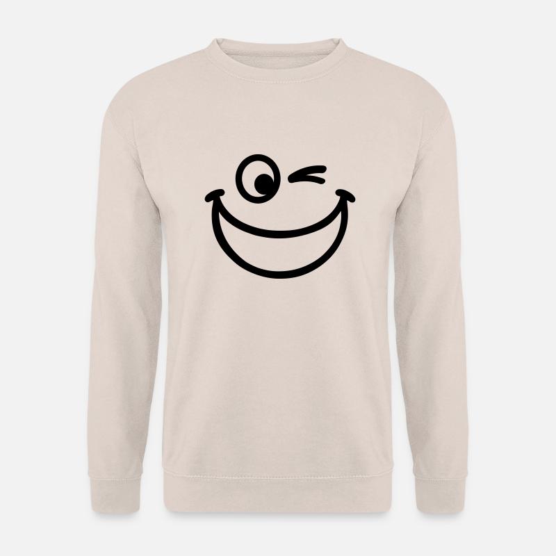 Smiley - Unisex Pullover - Sand
