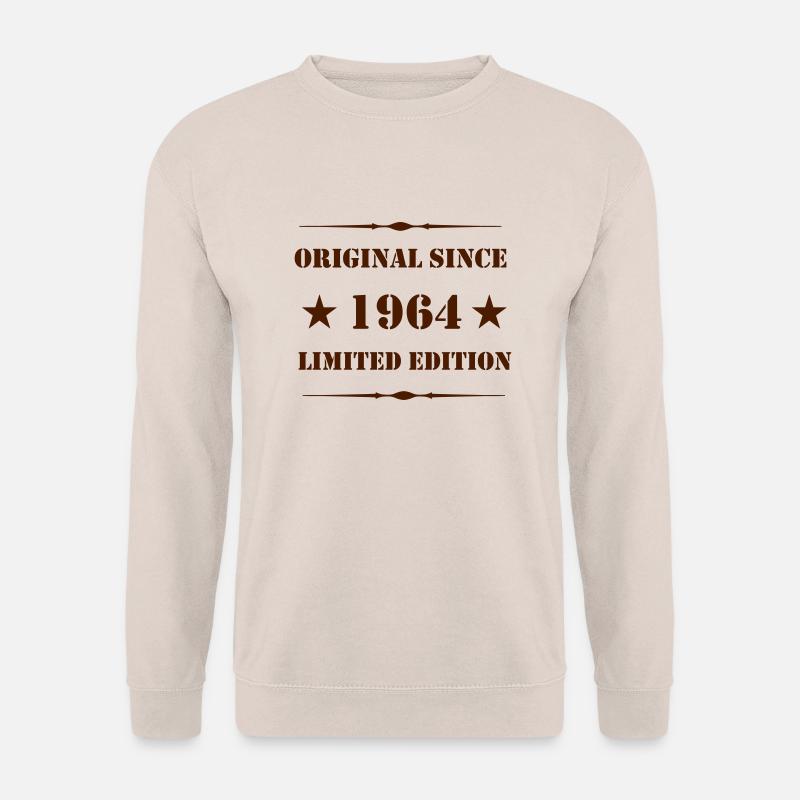 1964 Limited Edition, 50. Geburtstag, Birthday - Unisex Pullover - Sand