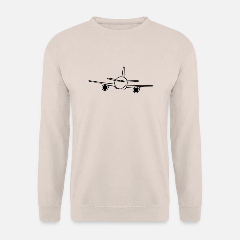 Flugzeug fliegen - Unisex Pullover - Sand