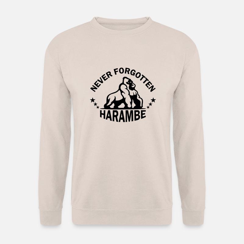 Never Forgotten Harambe - Unisex Sweatshirt - sand