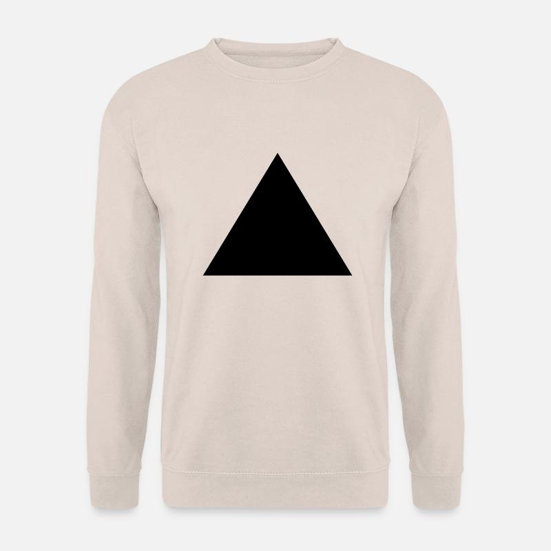 Pyramide, Dreieck - Unisex Pullover - Sand