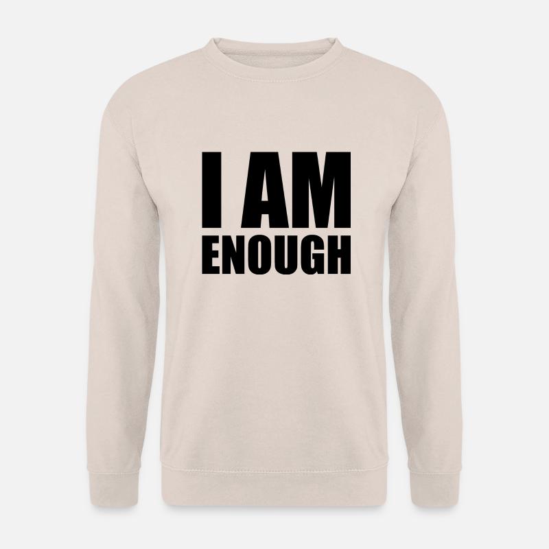 I am enough - Unisex Pullover - Sand