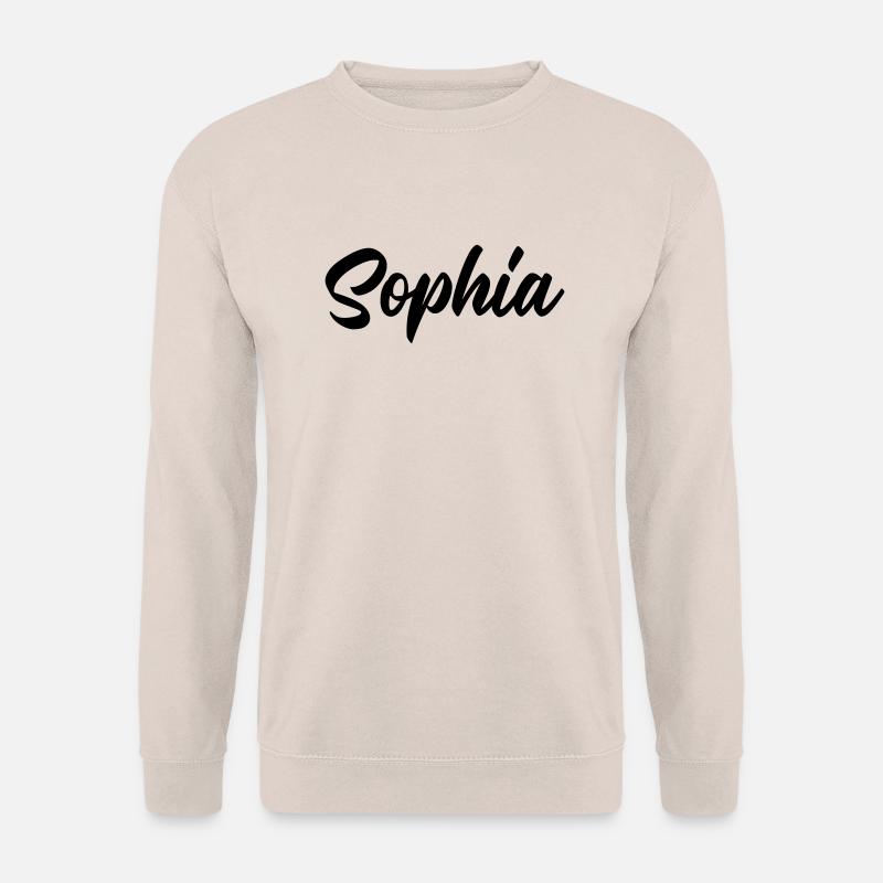 sophia name - Unisex Pullover - Sand