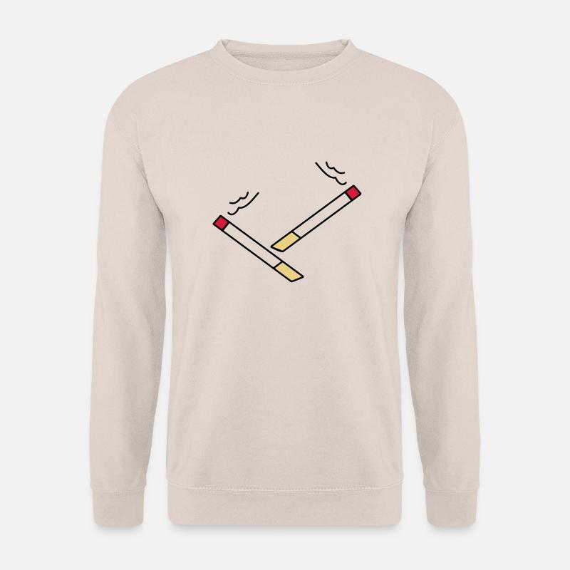 zigarette5 - Unisex Pullover - Sand