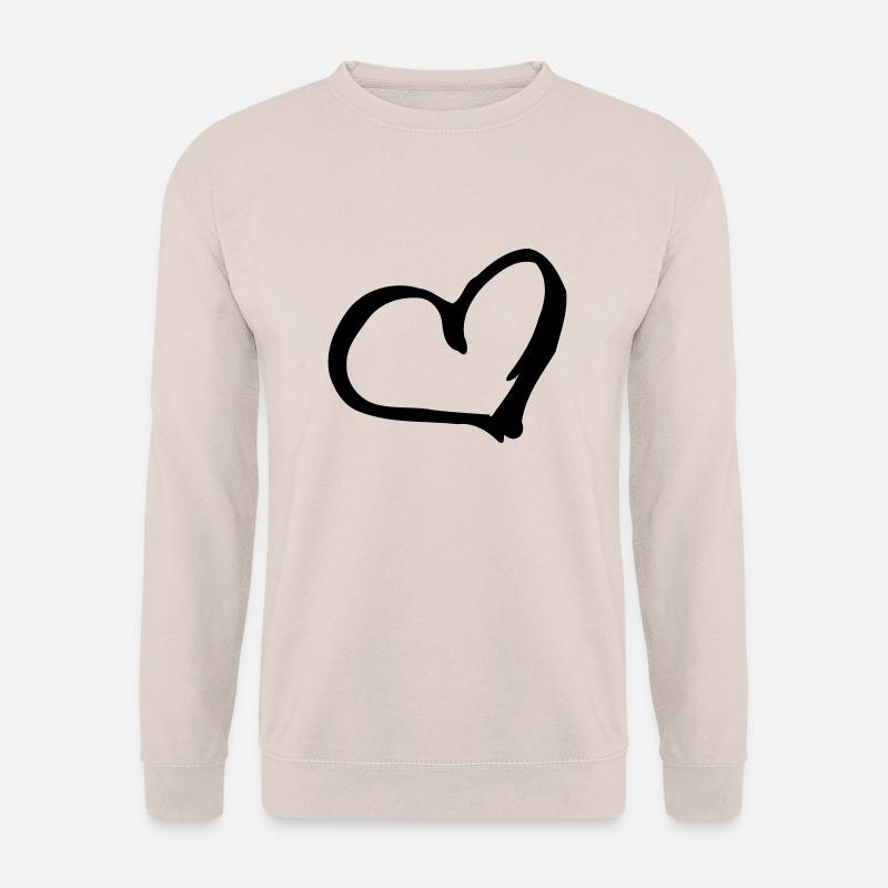 Heart - Unisex Pullover - Sand