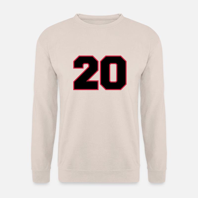 Number20 - Unisex Sweatshirt - sand