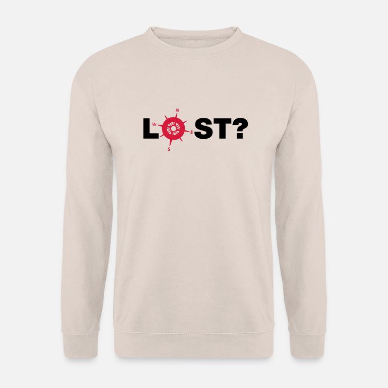 lost__f2 - Unisex Pullover - Sand