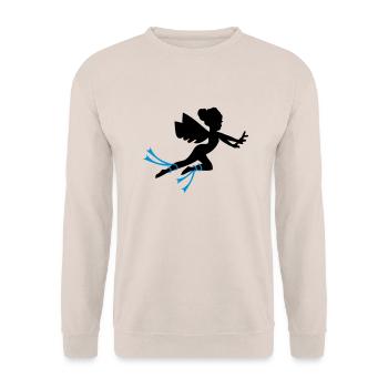 Fée mythes grecs - Sweat-shirt Unisexe - sable - Devant - Alina (178cm) & Michal (187cm)