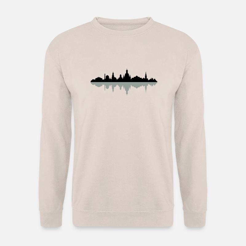 Skyline Dresden - Unisex Pullover - Sand