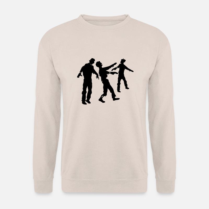 Viele Zombies Horde - Unisex Pullover - Sand