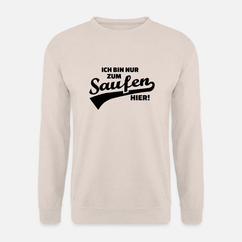 Saufen - Unisex Pullover - Sand