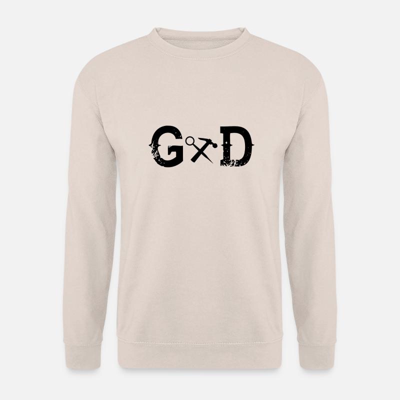 Legend Gott god Gerüstbauer - Unisex Pullover - Sand