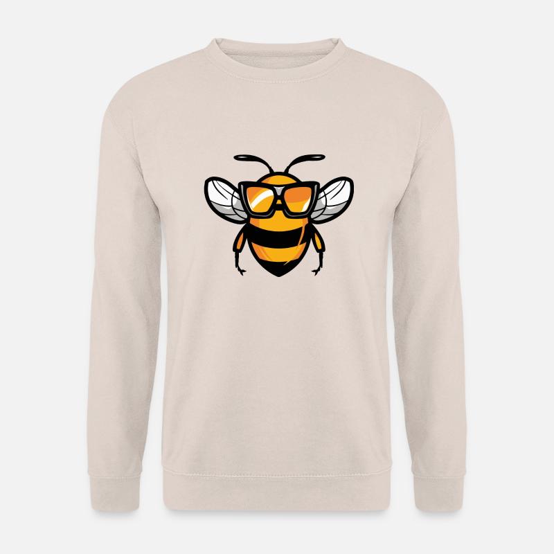 Biene Comic Cool - Unisex Pullover - Sand