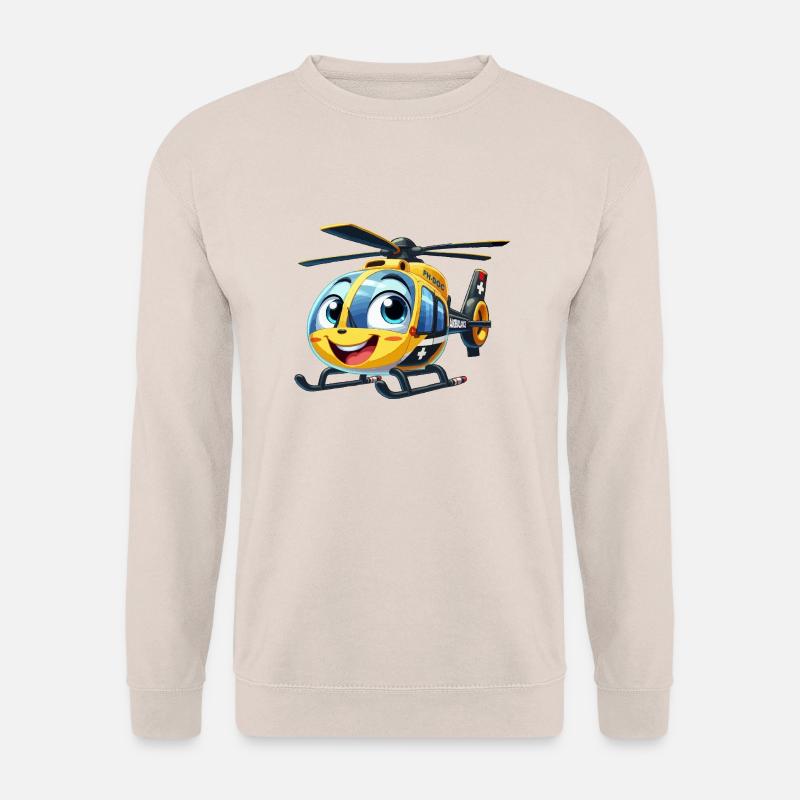 Trauma-Hubschrauber Junior - Unisex Pullover - Sand