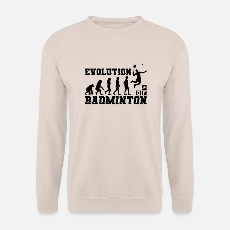 Badminton Evolution Silhouette - Unisex Pullover - Sand