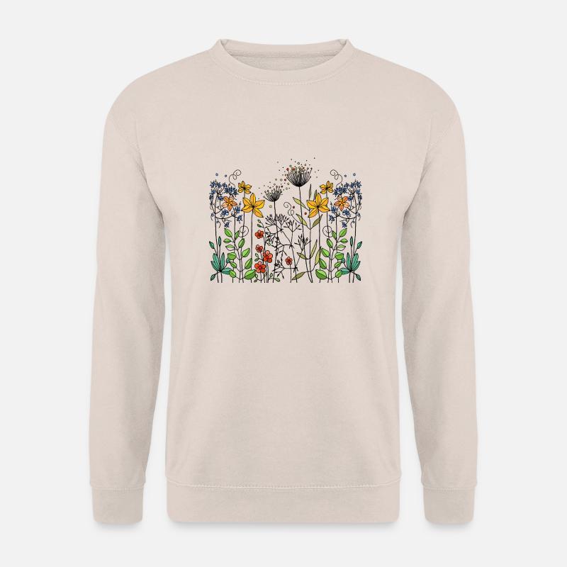 Blumen - Unisex Pullover - Sand
