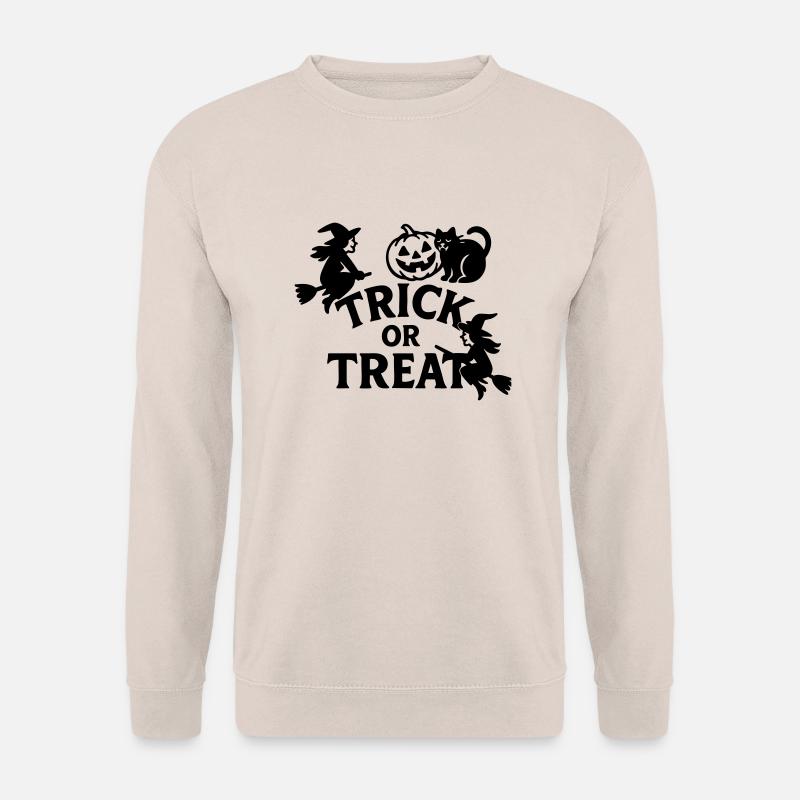 Trick or Treat Halloween - Unisex Pullover - Sand