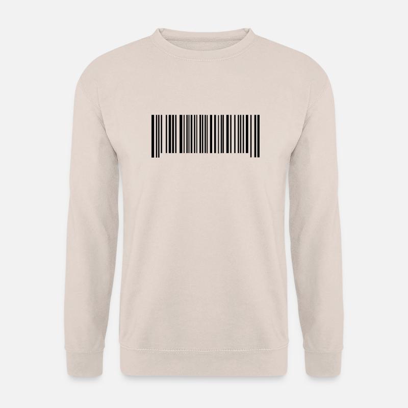 barcode - Unisex Sweatshirt - sand