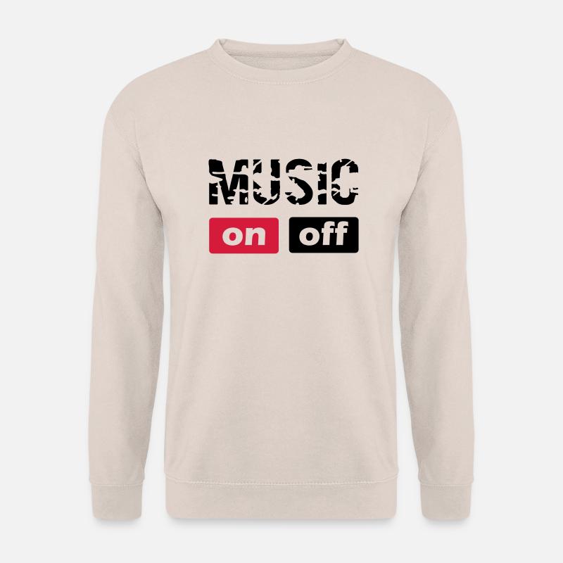 music - Unisex Pullover - Sand