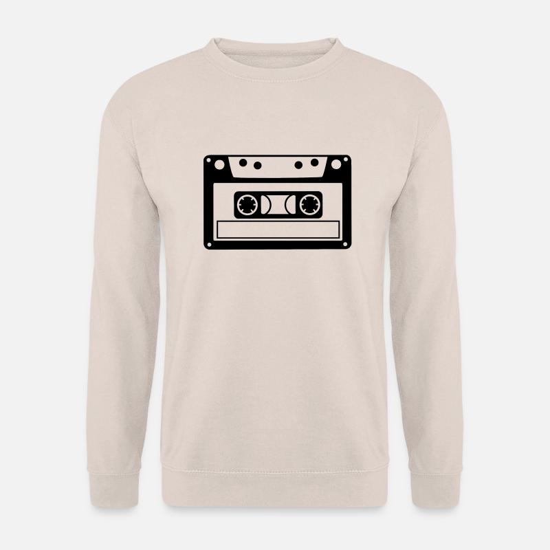 musikkassette - Unisex Pullover - Sand