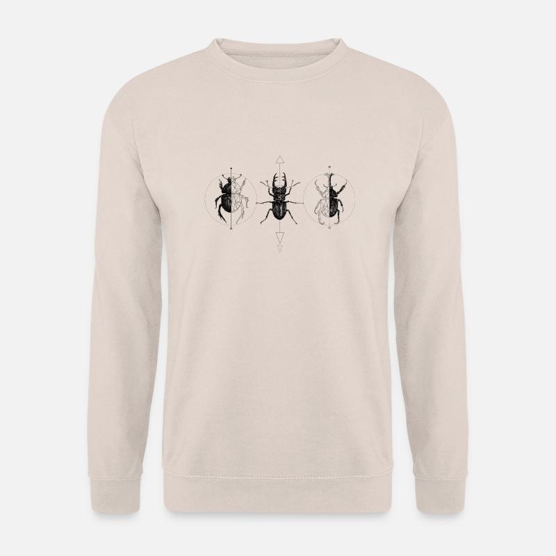 Insekten Geometrisch - Geometrie - Dreieck - Unisex Pullover - Sand