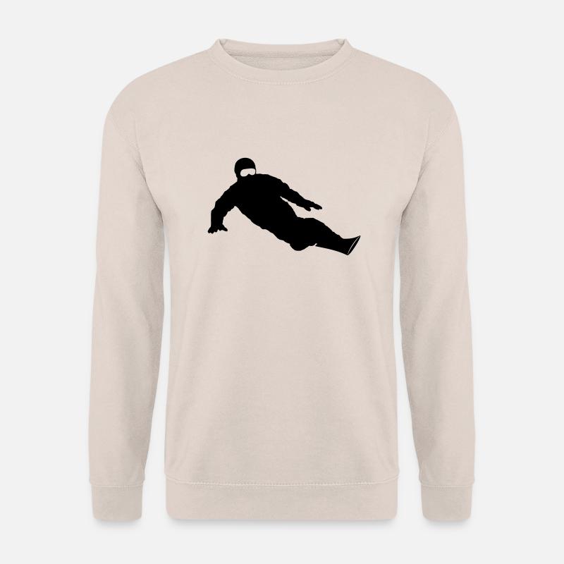 Wintersport - Snowboarder - Unisex Pullover - Sand