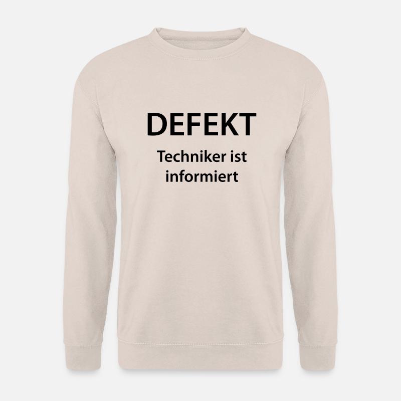 Techniker ist informiert - Unisex Pullover - Sand