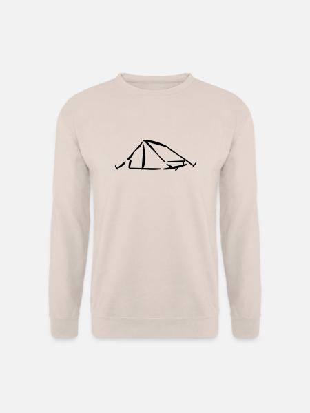 tent_1 - Sweat-shirt Unisexe - sable