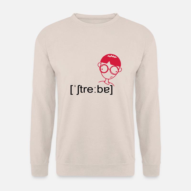streber - Unisex Pullover - Sand