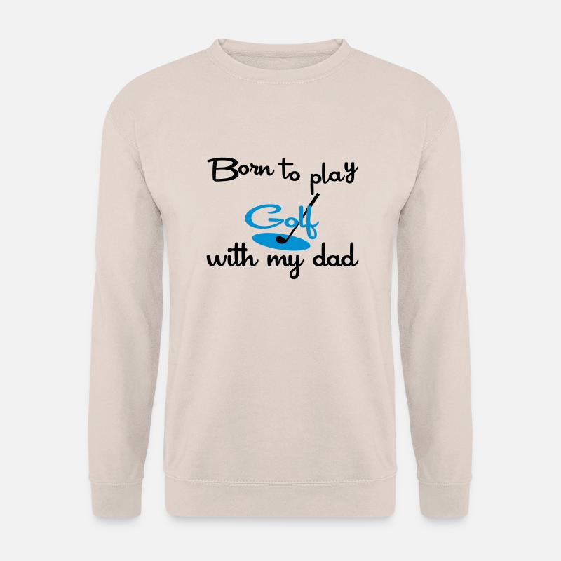 Lustige Sprüche für Golfer - Unisex Pullover - Sand